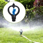 Bewässerungswerkzeug großer Spritzbereich Kunststoff Gartensprinkler mit Außengewinde für den Garten