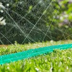 Fujida Wasserpfeife Gartensprinkler Rohrbündel Bettregner Sprinkler Rohr Widerstand gegen Reibung langlebig