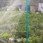 Fujida Wasserpfeife Gartensprinkler Rohrbündel Bettregner Sprinkler Rohr Widerstand gegen Reibung langlebig