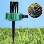 Fybida 2PCS Rasenbewässerungssprinkler Mehrzweck-Hofsprinkler Gartensprinkler für Pflanzenbewässerung und Kinder die Hof und Rasen Spielen