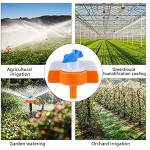 Mothinessto Rasensprenger Bewässerungskunststoff Erhältlich verschleißfest 10 Stück für Gartensprinkler