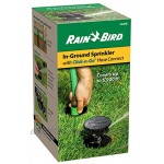 Rain Bird LG3HE Boden-Impulsregner mit Click-N-Go Schlauchanschluss Kit schwarz