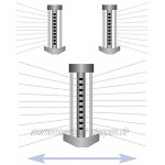 Royal Gardineer Rechteckregner: Oszillierender Viereckregner mit Schmutzsieb bis 300 m² bei 4 bar Wassersprenger