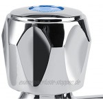zerodis Double Auslauf Waschmaschine Schlauch Wasser Wasserhahn einzigen kalten Küche Spüle Wasserhahn G1 2 Diamond Handle