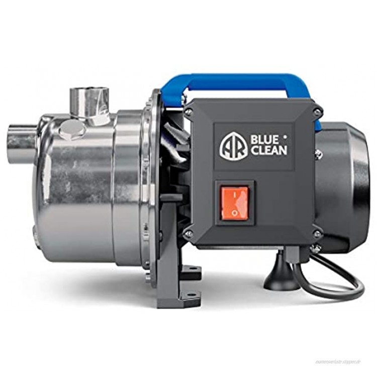 AR Blue Clean ARGP 800X Selbstansaugende Pumpe für Klarwasser 800 W max. Förderleistung 3.500 l h max. Förderhöhe 38 m