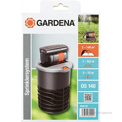 Gardena Versenk-Viereckregner Mehreren Regnern kompatibel