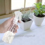 Tragbarer Sprüher aus Kunststoff Wady 3 pcs nachfüllbar Mist Spray Flasche,transparent
