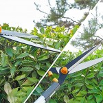 AIRAJ Astschere-Set mit 24-Zoll-Heckenschere zum Trimmen von Sträuchern und 19-Zoll-Astscheren zum Schneiden von Ästen Gartenschere mit leichten Anti-Rutsch-Griffen