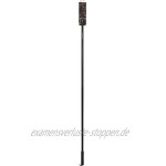 Fiskars Stiel Graphit für QuikFit Werkzeug-Köpfe Länge: 156 cm Aluminium Schwarz Orange QuikFit 1000661