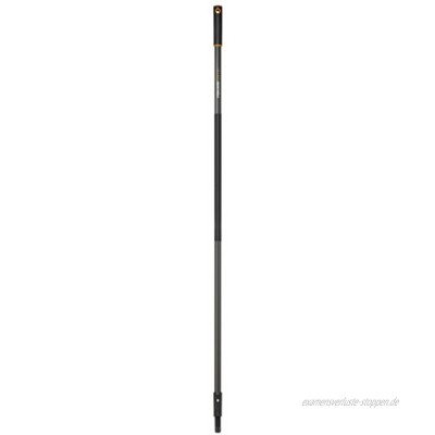 Fiskars Stiel Graphit für QuikFit Werkzeug-Köpfe Länge: 156 cm Aluminium Schwarz Orange QuikFit 1000661