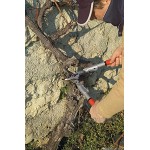 FELCO 200A-40 Gartenschere Länge 40 cm Schnitt-ø 35 mm Baumschere mit extrem scharfer Klinge Astschere gerader Schneidkopf