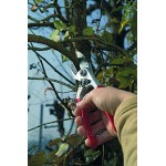 FELCO 31 Gartenschere Baumschere Schnitt-ø 25 mm Länge 210 Gartenschere für große Hände mit Amboss für Rechts- + Linkshänder