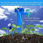 Automatisch Bewässerung Set Einstellbar Bewässerungssystem Garten zur Pflanzen und Blumen Bewässerung Zimmerpflanze Bewässerung Ideal als Urlaubsbewässerungssystem 12 Stück