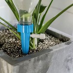 Bililike Bewässerungssystem 24 Stück Automatisch Bewässerung Set Instellbar Einfaches Zum Gießen von Gartenpflanzen Blumen Bewässerung Zimmerpflanzen Pflanzen Bewässerung Urlaub