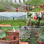 Gartenbewässerungssystem 30 m Mikro-Tropfbewässerungs-Set DIY Pflanzen-Zerstäuberdüsen Tropfer Bewässerungs-Set robuste Schlauch-Bewässerung Schlauch-Set für Gewächshaus