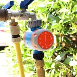 GRÜNTEK Mechanische Bewässerungsuhr für den Wasserhahn Zeitschaltuhr zur einfachen automatischen Bewässerungssteuerung von 15 Min. bis 120 Min.