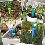 Sporgo Automatisch Bewässerung Set,12 Stück Automatische Pflanzen Bewässerungssystem Einstellbar mit Steuerventilschalter,Bewässerung für Topfpflanzen Pflanzen Blumen Garten Zimmerpflanze