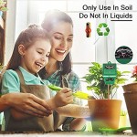 Bearbro 3 in 1 Bodentester Boden-Feuchtigkeitsmesser für Feuchtigkeit Sonnenlicht pH-Tester für Pflanzen,Garten Bauernhof Rasen drinnen und draußen kein Batterien erforderlich