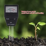 DEWIN PH Tester Digital PH Bodentester 2 in 1 Bodenfeuchtemessgerät und PH Pegeltester for Pflanzen Blumen Gemüsefarm