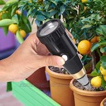 Duokon Bodentester Feuchtigkeitstest Messgerät Feuchtigkeitsmessgerät PH-Detektor Instrument für Gartenpflanzenboden Bodensäuretester