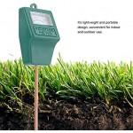 FTVOGUE Bodenfeuchtesensor Meter Tester Probe Feuchtigkeitssäure Tester Bodenwasser-Monitor-Hydrometer für Garten Bauernhof Rasen Indoor & Outdoor