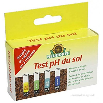 pH-Bodentest Kalktest für Böden reicht für 8 Tests