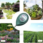 XLUX Boden-Feuchtigkeitsmessgerät Boden-Feuchtigkeitsmesser Hygrometer für den Garten & die Landwirtschaft bodentester,Keine Batterien erforderlich