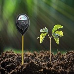 XLUX Bodenfeuchtesensor feuchtigkeitsmessgerät Pflanzen gießanzeiger Hygrometer für den Garten Zimmerpflanzen die Landwirtschaft Keine Batterien erforderlich