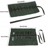 Bonsai Werkzeug Werkzeugset 4 Stücke Gartenwerkzeug Gartenschere mit Gerollte Tasche