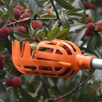 Obstpflücker aus Kunststoff arbeitssparendes Werkzeug Obstfang für Ernte Apfel Mango Birne Pfirsich Mango Kiwi Zitrone Kirsche Orange