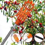Obstpflücker Zum Ernten Mit Abnehmbarem Pol Apfelpflücker Teleskopstangen Metallpflückkopf Obstfänger Für Pfirsich Mango Jujube