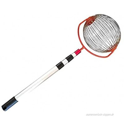 XQK Walnüsse Kastanien Harvester Großer Nusspflücker Verstellbarer Langgriff Golf Tennisball Sammler Obstsammler Rolling Gathering Tool