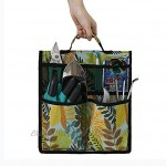 1 x Garten-Kniebank-Werkzeugtasche Mit Griff Garten Werkzeugtasche Oxford-Gewebe Garten Werkzeugtasche Gartengerätetasche Mit Kleinen Taschen Für Den Innen- Und Außenbereich