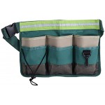 Bigking Gartenwerkzeug-Tasche Multi-Pocket-Gartenwerkzeug-Tasche Hüfttasche Organizer mit verstellbarem Gürtel Gartenbedarf