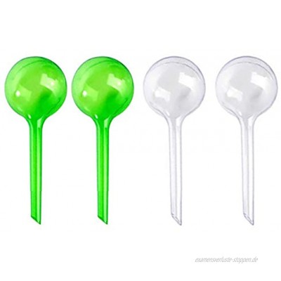 EEOO 4pcs Plant Watering Globes PVC Watering Bulbs Globe Imitation Glass Plant Self-Watering Globes Lazy Automatic Watering Device Travel dripper