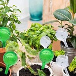 epoxios Bewässerungskolben für Pflanzen Haus und Garten transparent Kugel automatisch selbstbewässernd 12 Stück