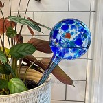 Evelots Selbstbewässernde Glaskugeln groß 35,6 cm 4 Stück