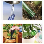 Finetoknow Pflanzenbewässerungskugeln Schöne Selbstbewässerungspfähle Automatisches Bewässerungsgerät Mini Dekorativer mundgeblasener Glasball Kleines Pflanzenbewässerungswerkzeug