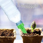 Socobeta Einstellbare mit Ventil langlebig tragbar 4 Stück automatische Pflanzenbewässerung für Pflanzen.