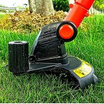 ZHEYANG 20V 2Ah Rasenmäher Handheld Akku-Gartentrimmer Stretchable Edger Rasenmäher für Garten Jäten und Wartung Model:G01909