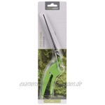 Care4You Rasenkantenschere Grasschere Rasenschere 30 cm grün Klingenlänge 15 cm robust und handlich Stahlklingen Kunststoffgriff