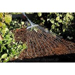 Omni Products JT Pro Tools Teleskop-Rechen für den Garten faltbar für schnelle Reinigung von Rasen und Hof 1 Stück