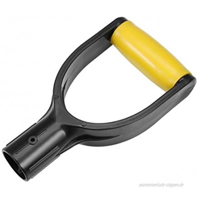uxcell Schaufel D-Griff 32 mm Innendurchmesser PVC für Graben und Rechen Gelb