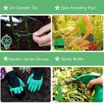 DEWINNER Gartenwerkzeug-Set Handwerkzeug Geschenk-Set Outdoor-Gartenarbeit Umpflanzen für Gärtner mit robuster Tragetasche zur Aufbewahrung