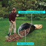Defeat Wiederverwendbare Gartenabfall-Säcke Rasen-Säcke Laub-Säcke Yard Waste Bags für Gras Laub Gartenabfall Grünschnitt