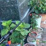 Bewässerungsdüse Bewässerungsset Einfach zu montieren für die Bewässerung von Topfpflanzen für die Bewässerung von Blumenkästen für die Gartenbewässerung