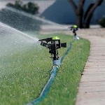 Bewässerungssets Pulsierende Sprinkler Garten Gras Bewässerungssystem Rasen Pulse Schwer Garten Landschaft Bewässerung Gartenbewässerungssystem Farbe : Blue Size : Ones