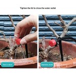 BOTEGRA Tropfbewässerungsfitting Bewässerungsset Rotieren Sie die Tropfabdeckung um das Tropfbewässerungssystem zu bewässern