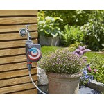 Gardena city gardening Outdoor Sprühnebel Set automatic: Automatischer Luftkühler mit Bewässerungssteuerung – Erfrischung an heißen Tagen 13137-20