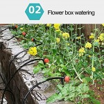 KASD Gartenbewässerungsset Auto-Bewässerungsset Passen Sie die Größe des Wassers für die Garten- oder Innenbepflanzung an